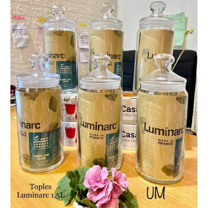 LUMINARC - Toples kaca LUMINARC 1,5 liter