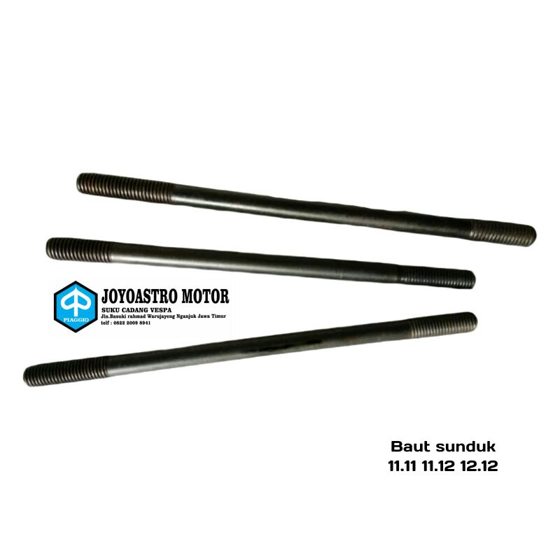 baut sunduk sate buring cylinder blok vespa super sprint ps px exclusive excel