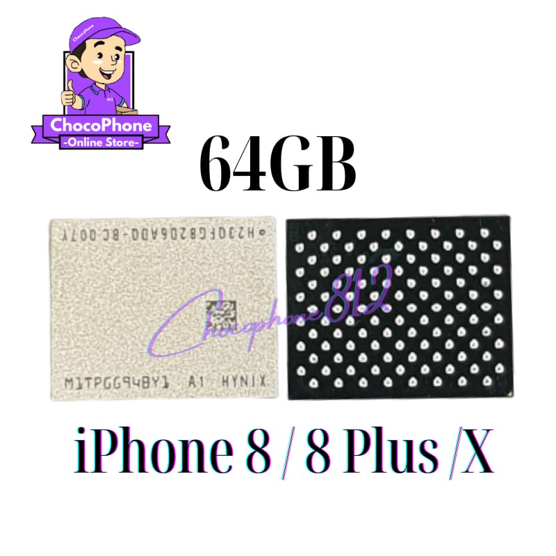 IC NAND FLASH 8G 8 PLUS X 64 128 GB ORIGINAL 64GB 128GB