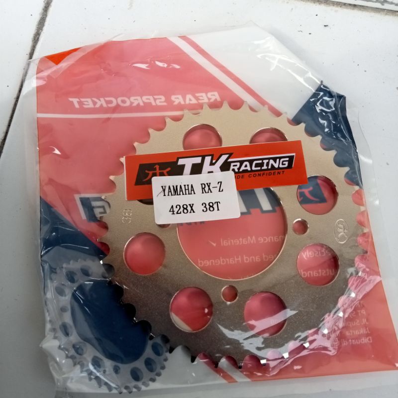GEAR TK RACING 38 428 YAMAHA JUPITER MX JUPITER Z F1ZR RXZ