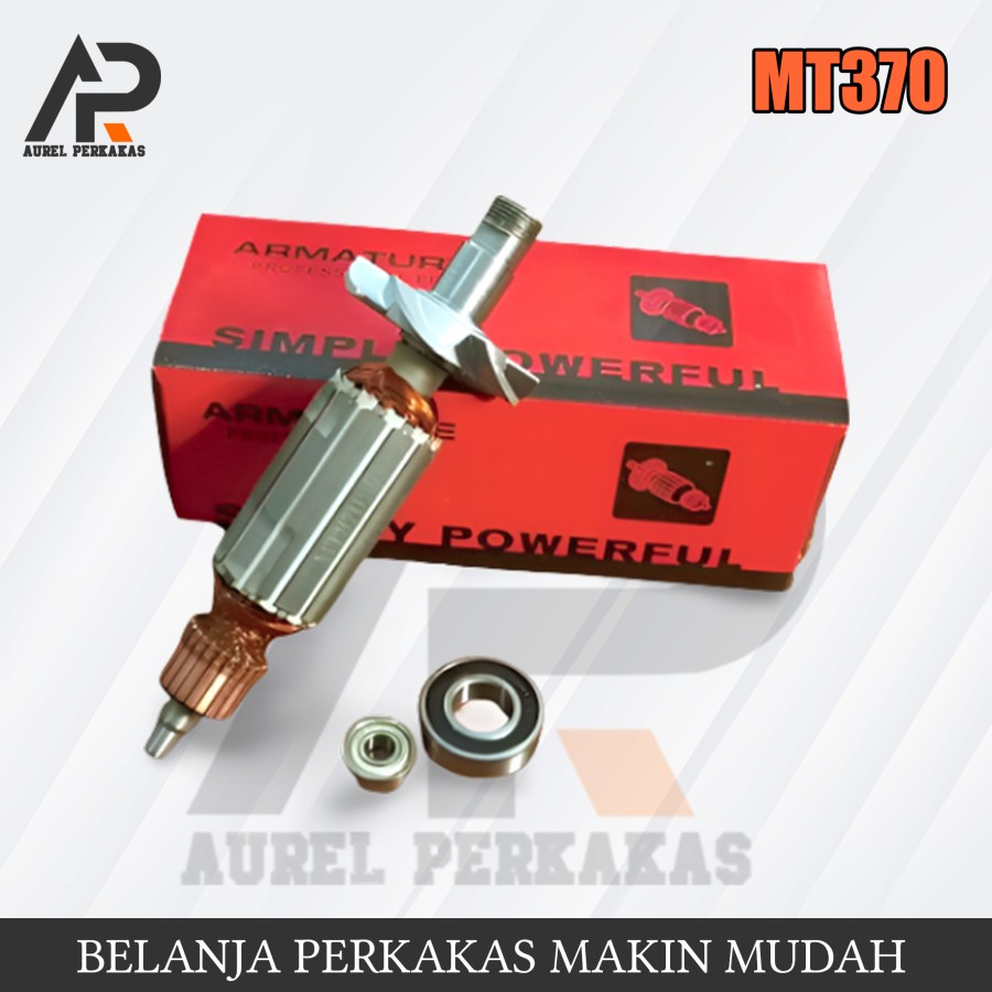 Armature untuk MT 370/ MT 371 / MT370 371 Angker PROFIL MAKTEC MT 370