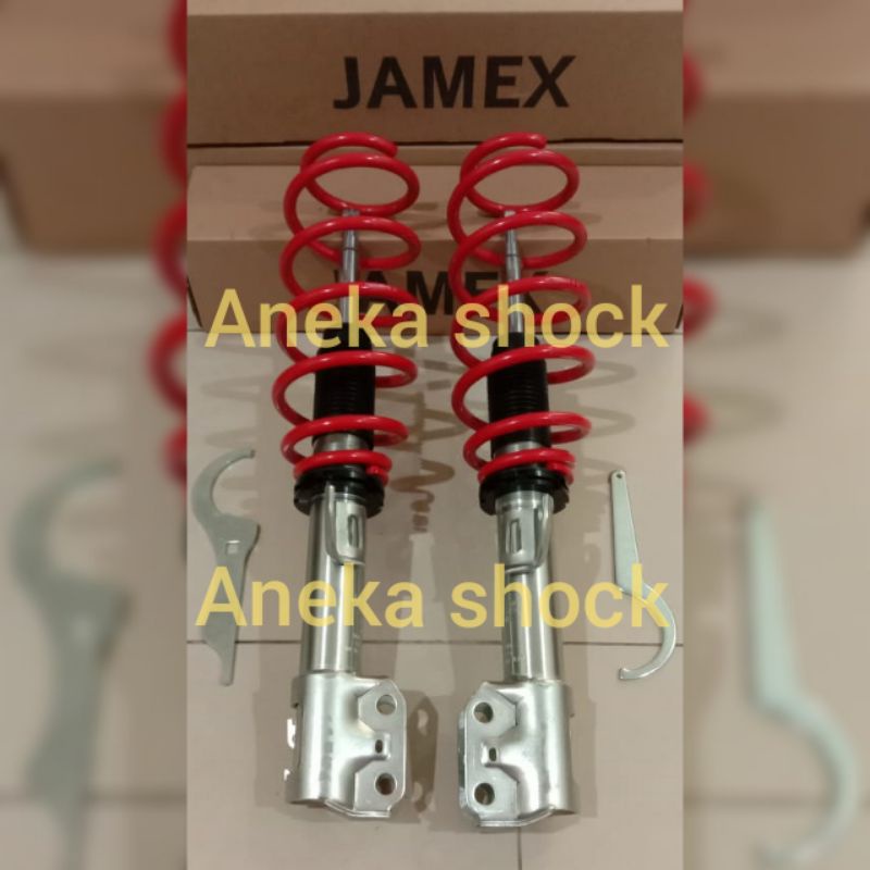SHOCK BREAKER JAMEX COILOVER TOYOTA YARIS / NEW VIOS DEPAN 2007-2013