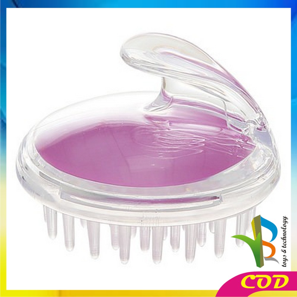 RB-C283 Sikat Kepala Keramas Shower Brush / Spons Mandi Sisir Keramas / Sikat Mandi Silikon / Sikat Rambut Keramas