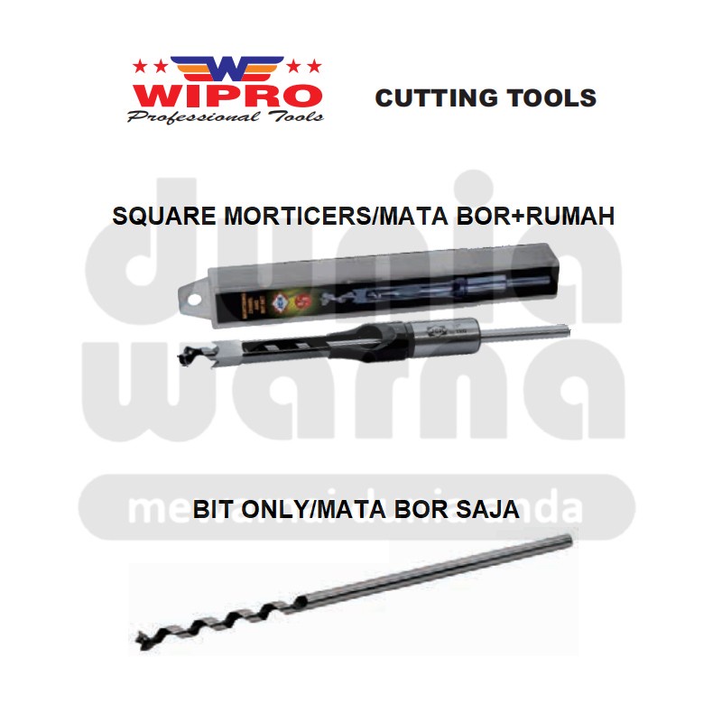 JCK Mata Bor/Square Morticers Chisel Mesin Tatah/Bobok Kayu MK 361A/B