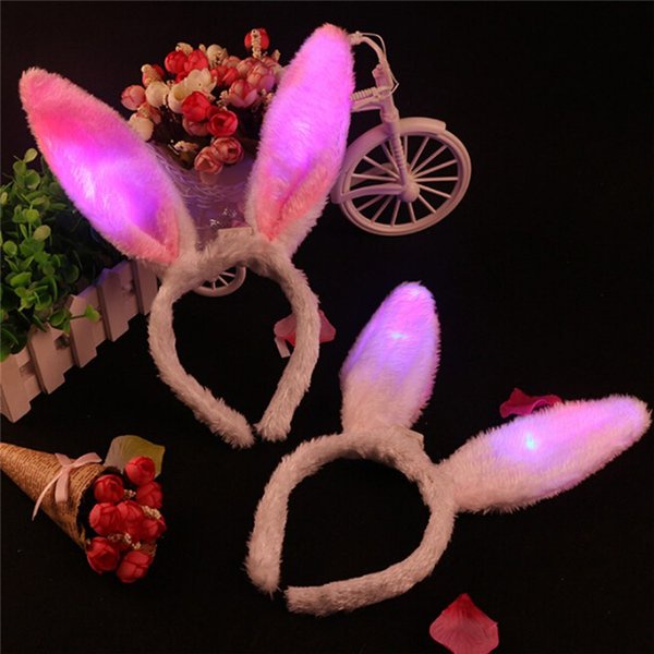 Bando Bunny Kelinci kuping panjang LED Bando rabbit Pesta Ulang Tahun Baru