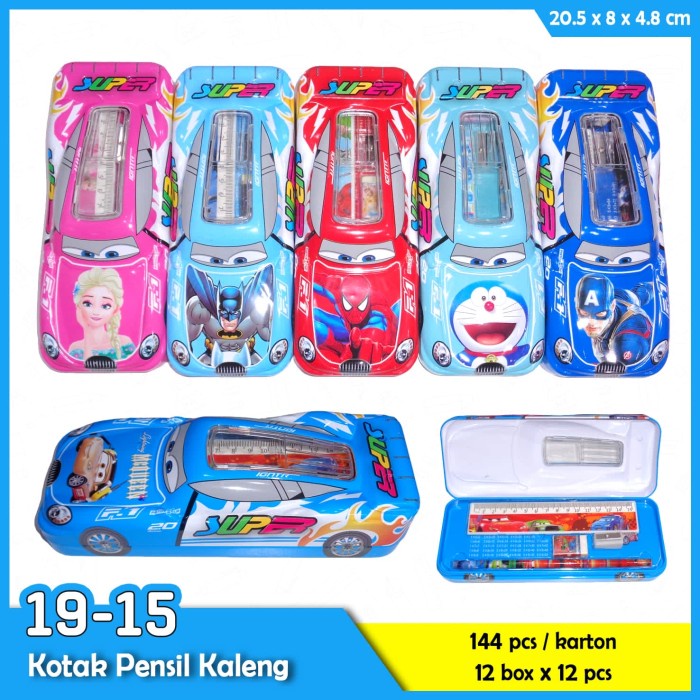 

Pencil case kaleng bentuk mobil satuan RATU.SHOP25