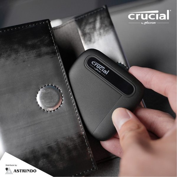 Crucial X6 Portable SSD 500GB - SSD Eksternal