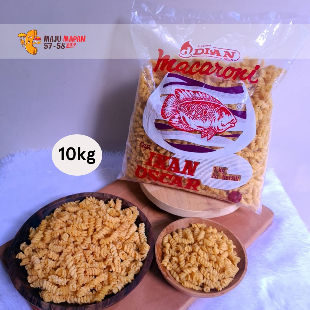 

MAKARONI SPIRAL | MAKARONI MENTAH | MAKARONI OSCAR 10KG