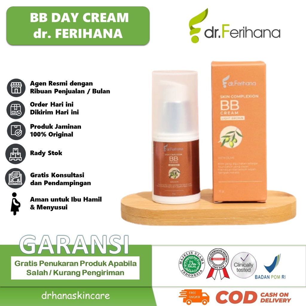 PREMIUM BRIGHTENING BB DAY CREAM DR. FERIHANA