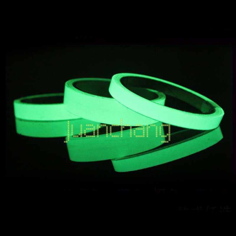 Tape Perekat Glow In The Dark Warna Hijau Gelap Untuk Dekorasi Rumah