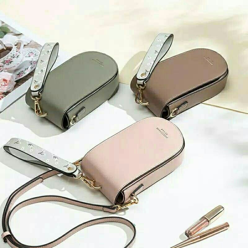 Tas Selempang Poncell Mini Pocket | Tas Selempang Wanita | Tas Selempang Elsa FYOG | Murah Bisa COD