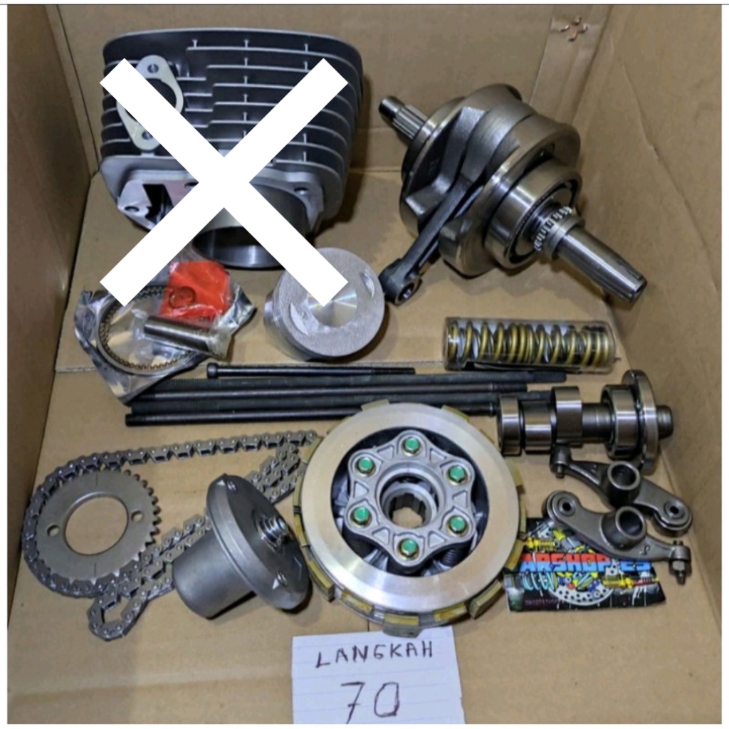 Paket bore up strok up 250cc pnp tiger gl neotech megapro langkah 70