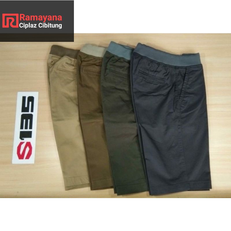 Celana Pendek Rib S135 / Original / Ramayana Cibitung