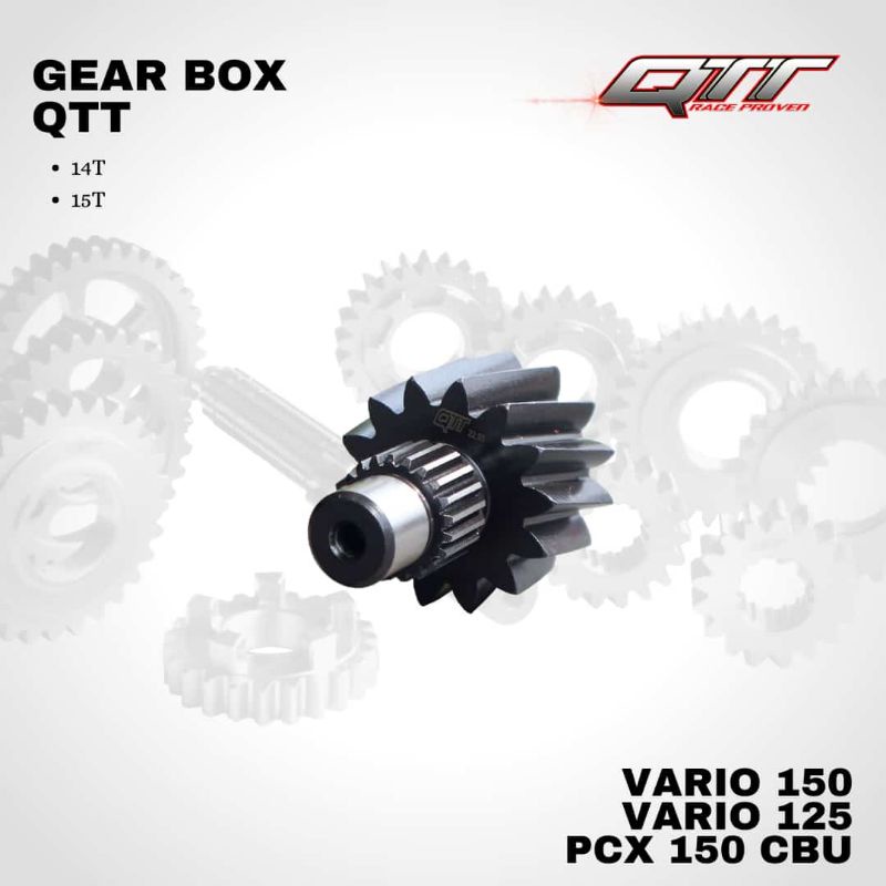 Rasio Option 14 15 Vario 150 PCX 150 QTT Racing