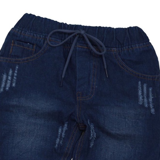 Setelan Kaos Distro Anak Celana Jeans Pendek Usia 3-12 Tahun By H22Story