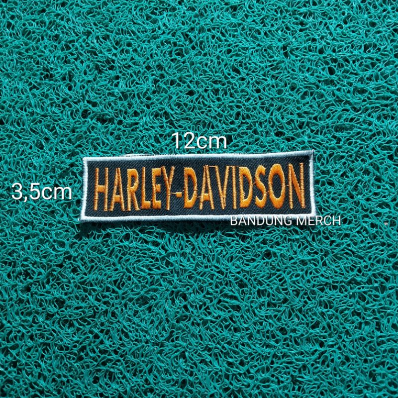 Patch bordir harley davidson premium best quality ahooyy