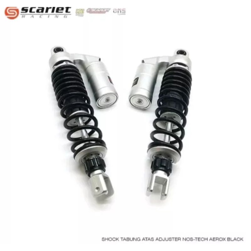 SHOCK NOSTECH SCARLET 9031 TABUNG ATAS AEROX