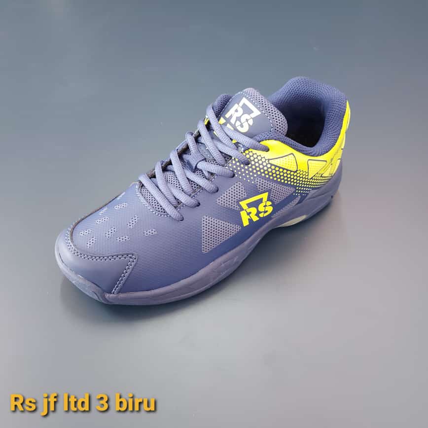 Sepatu badminton rs jf ltd 3 blue