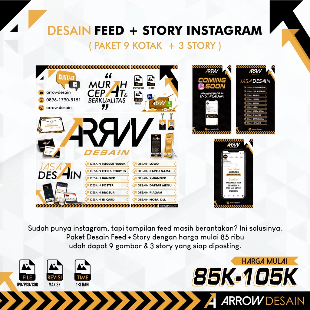 DESAIN FEED + STORY IG