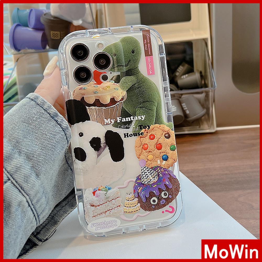 For iPhone 14 Pro Max iPhone Case Thickened TPU Soft Case Clear Case Airbag Shockproof Cute Doll Compatible with For iPhone 13 Pro Max 12 Pro Max 11 Pro Max 7plus XR xs max