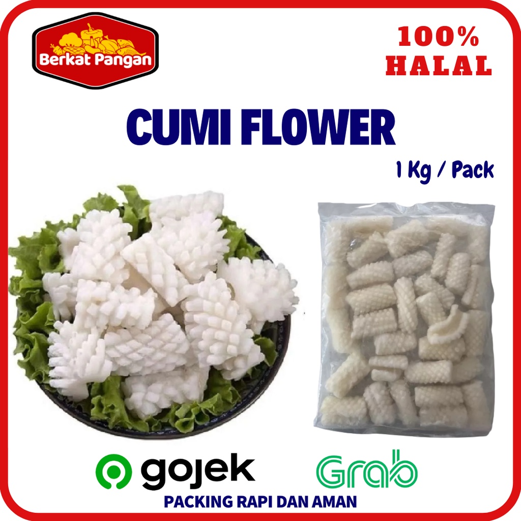 Cumi Flower / Squid Flower Import 1kg - PREMIUM