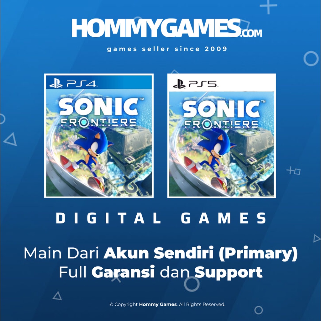 Sonic Frontiers PS5 &amp; PS4 Digital Games