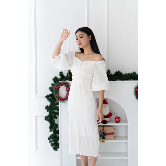 IWEARGRACIE - CAROL DRESS / DRESS WANITA / MIDI DRESS