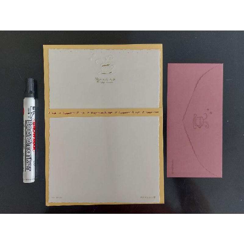 

Kertas surat unik lucu korea Morning Glory