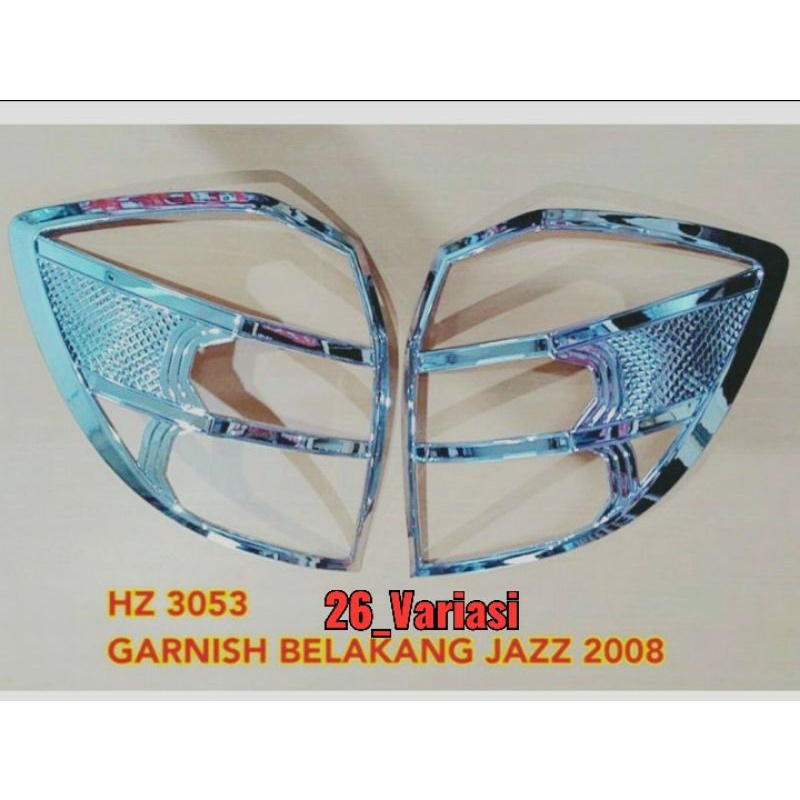 List Garnis Lis Lampu Belakang All New Jazz 2008-2013 Full Chrome