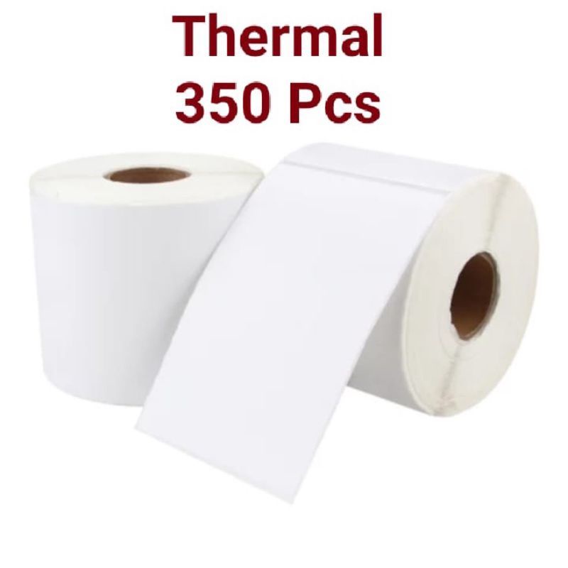 

Kertas Thermal Label thermal barcode/ Roll A6100x150 mm isi 350 Pcs