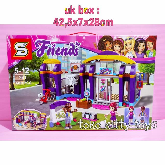 mainan anak perempuan lego friends