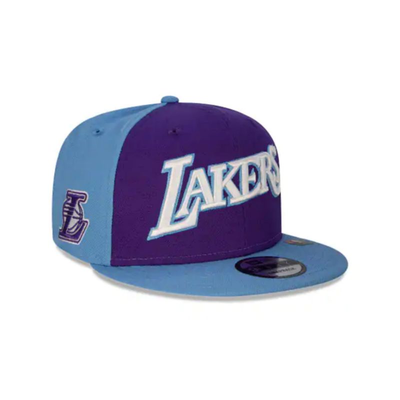 Topi Anak New Era Cap Los Angeles Lakers City Off 2021 Kids 9Fifty Snapback Original