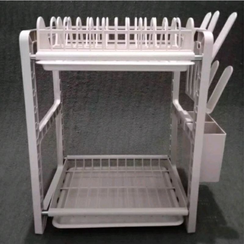 Rak Piring Fawsline 2 Susun / Rak Piring Plastik 2 Tingkat