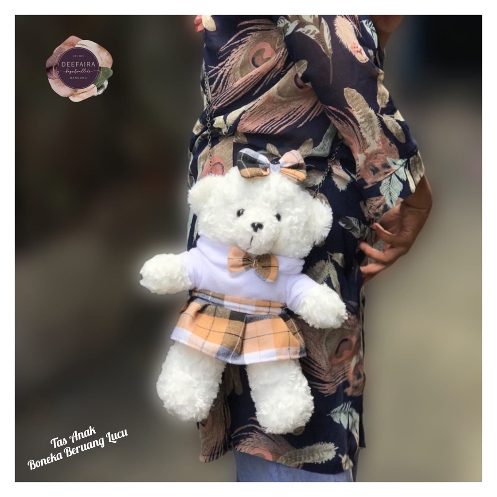 Tas Boneka Model Beruang Rox Mini Lucu Untuk Anak Perempuan Remaja Cocok Dipakai Ketika Jalan Jalan