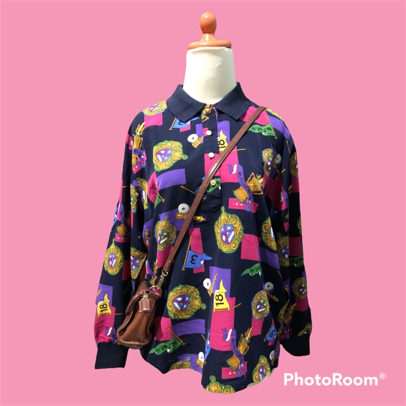 BLOUSE VINTAGE BOMBER