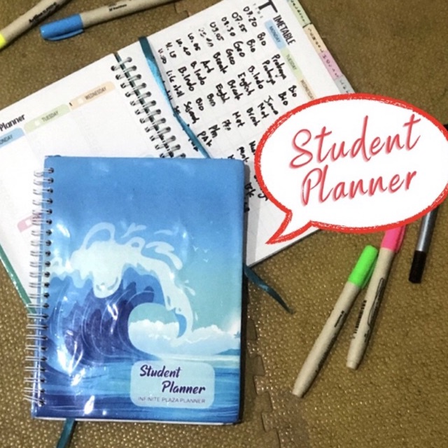 

Student PLANNER ALL-IN-ONE with Calendar Notebook / Journal Agenda