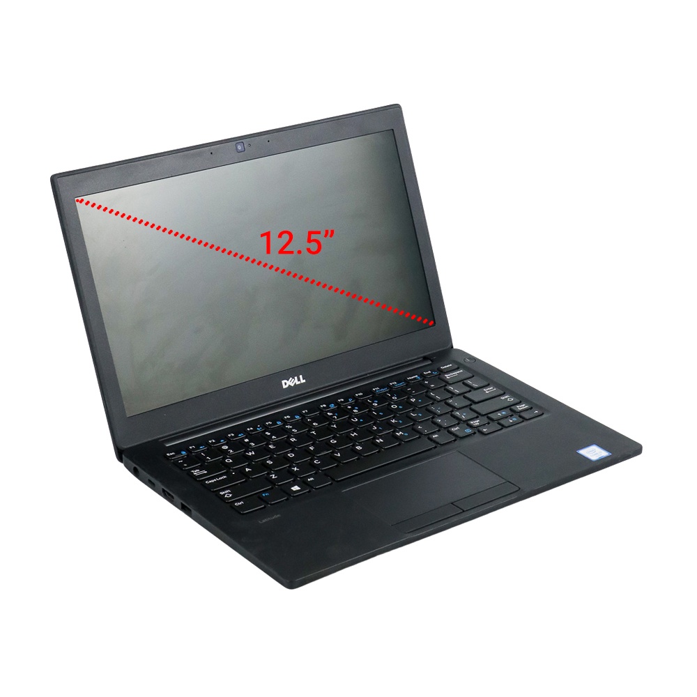 Laptop Dell Latitude 7480 Intel Core i7 Gen6 8GB 256GB 14 Inch FHD Windows 10 (BEKAS GRADE A) - Black
