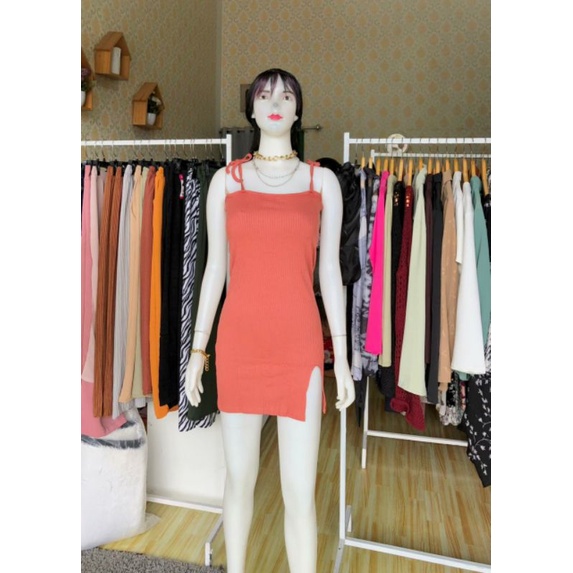 Dress Knit Tali Spaghetti