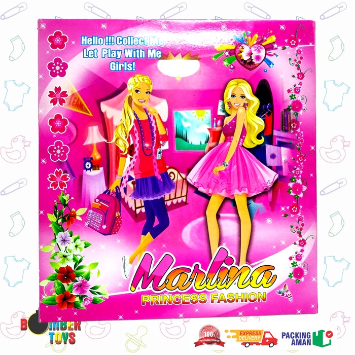 MAINAN ANAK BONEKA BERBIEE GANTI BAJU BERBIE BEAUTY BARBI PRINCESS BERBI