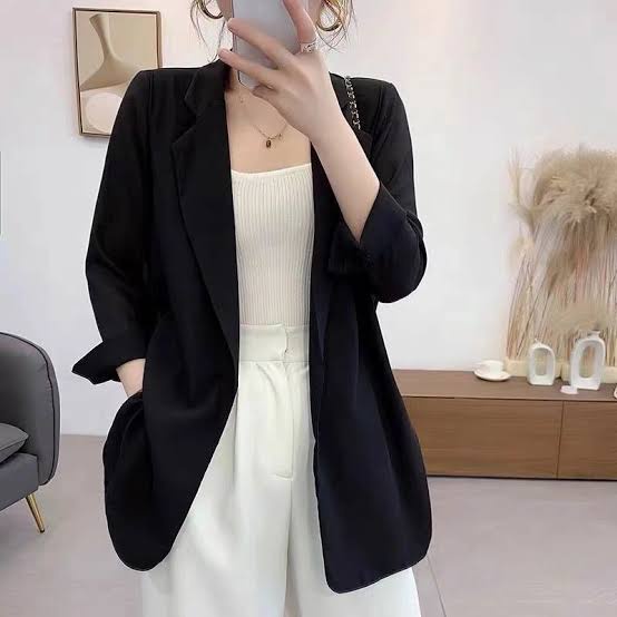 Nabila Blazer Scuba Tebal