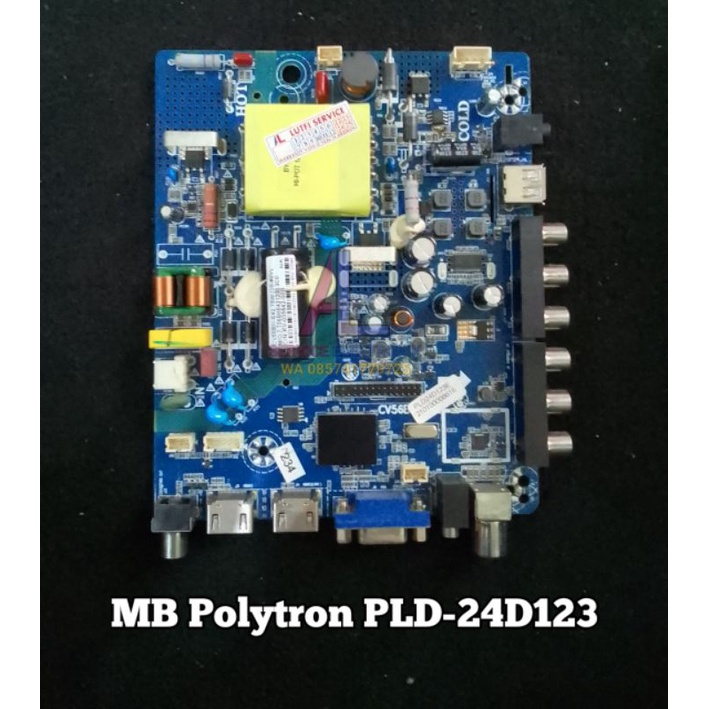 MB POLYTRON PLD 24D123. Mb Polytron pld24D123. Mainboard TV LED Polytron PLD24D123. MB polytron pld2