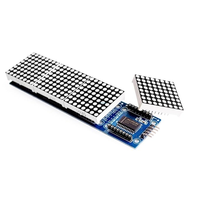 Module Led Dot Matrix 32x8 Display with Max7219 for Arduino