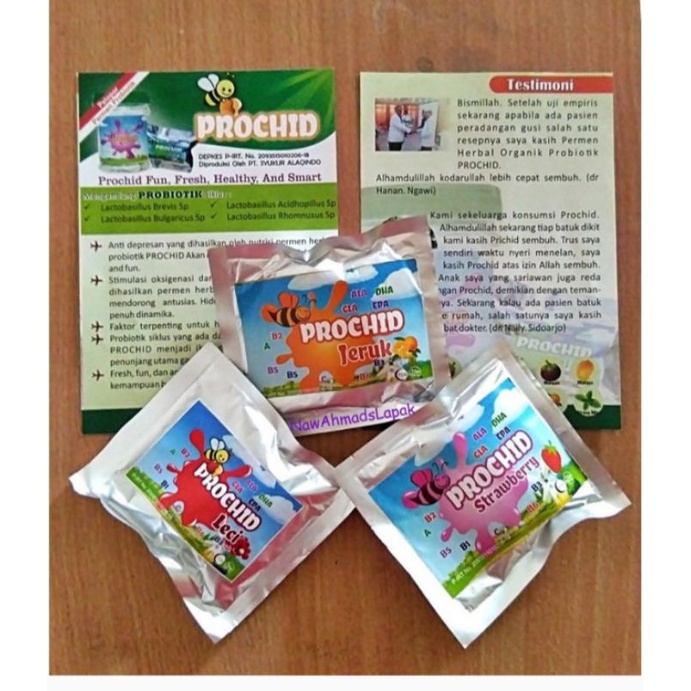 

permen prochid probiotik Rasa mix