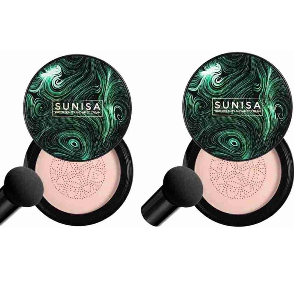 ㅰ (1 SET) SUNISA WATER BEAUTY & AIR PAD CC CREAM / BEDAK WAJAH BEST PRICE 2289 ✯