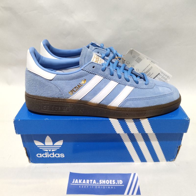 Jual Adidas Handball Spezial Blue Ice Original | Shopee Indonesia