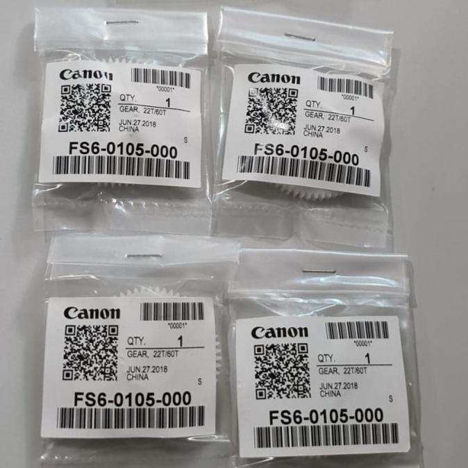 PAKET 1SET GEAR WEB MESIN FOTOCOPY ORIGINAL CANON IR 5000/6570/5075