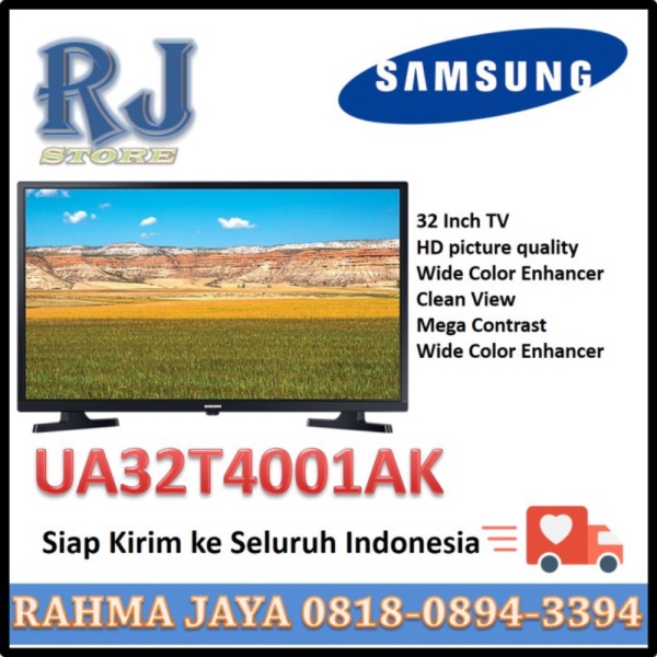 Promo perkakas Samsung UA32T4001AK Samsung LED TV 32 Inch HD Picture Qualit Murah