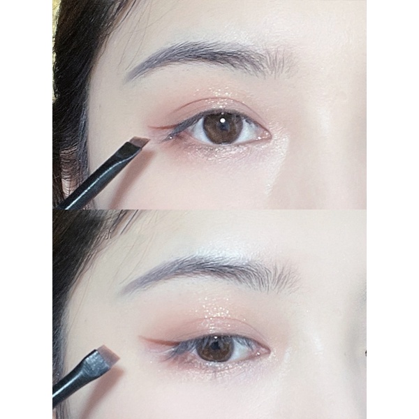 Roselife Kuas Makeup Ukuran 0.6mm Untuk Alis / Eyeshadow / Eyeliner