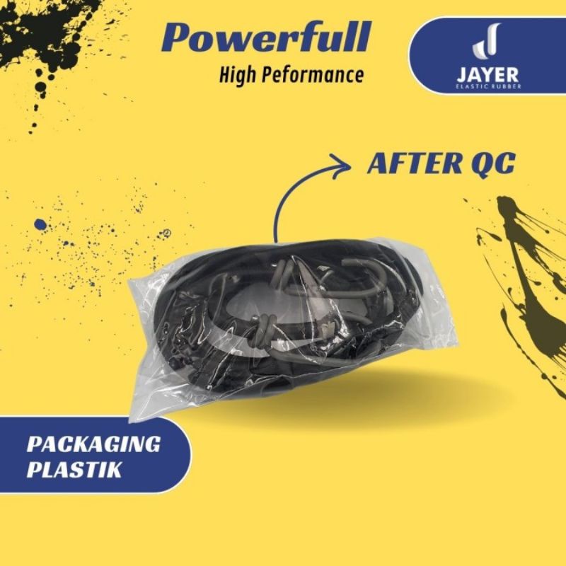 Tali bagasi motor 1 Meter hitam / merah kualitas premium harga Grosir