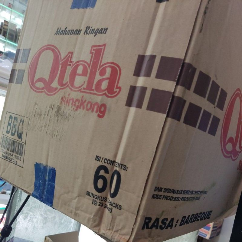 Qtela Barbecue 23g 1dus